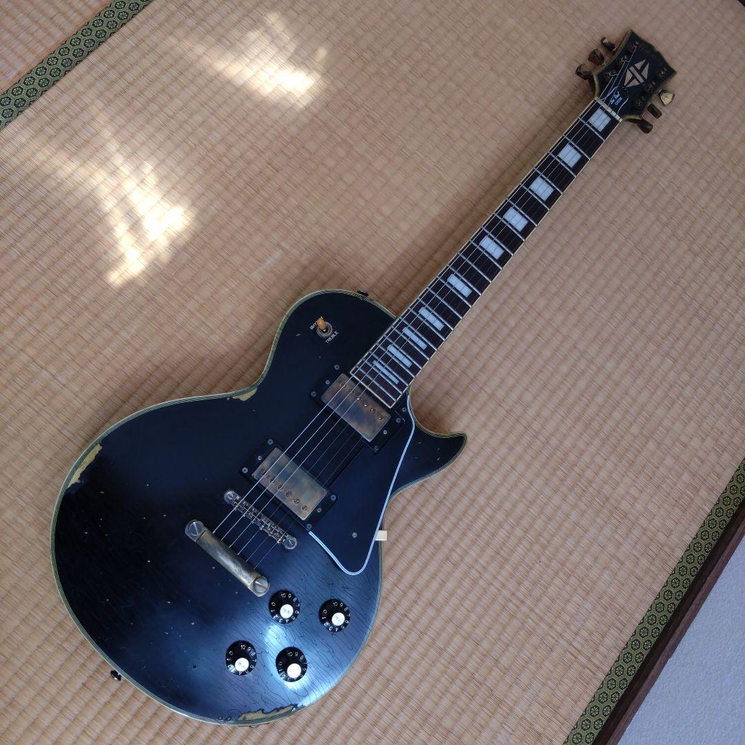 価格交渉ご自由に!レスポール　ギター　レリック　BLACK　カスタム
