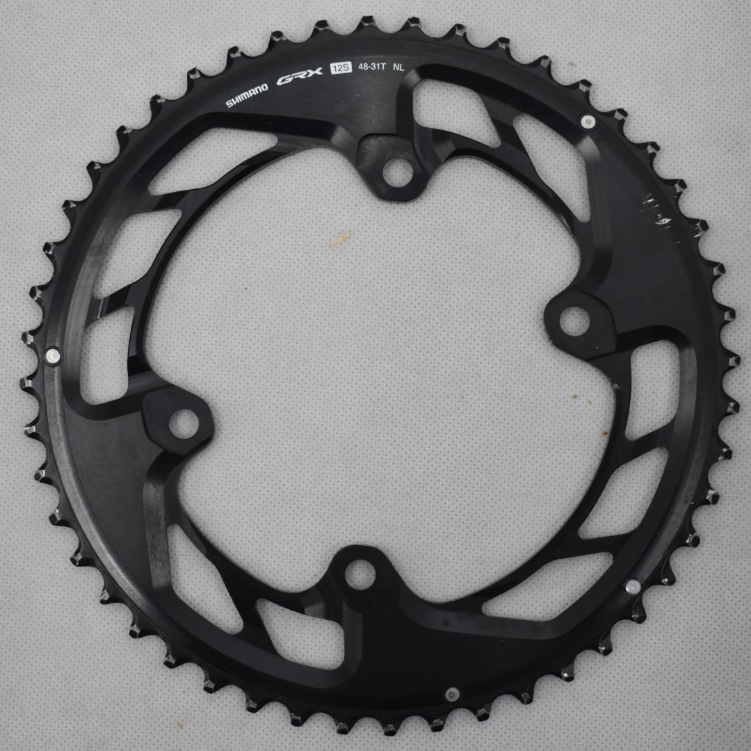 な*お様 SHIMANO GRX 12S チェーンリング48T-31T 使用距離
