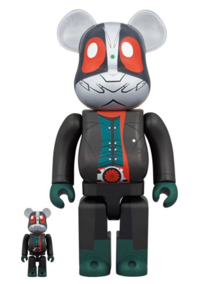 BE@RBRICK 仮面ライダー、第2号100％ & 400％