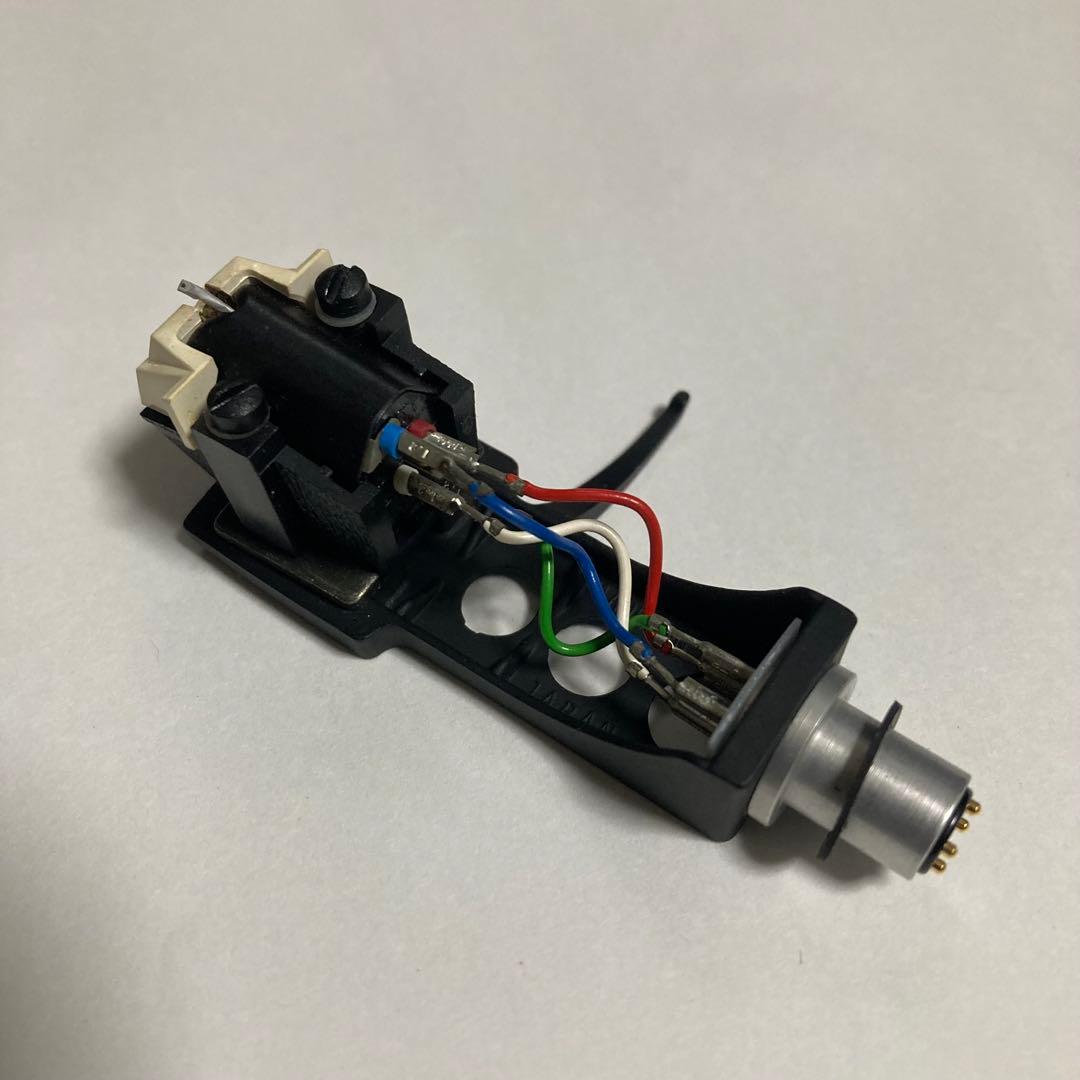 音出し確認済　Technics ヘッドシェル　カートリッジM447X SHURE