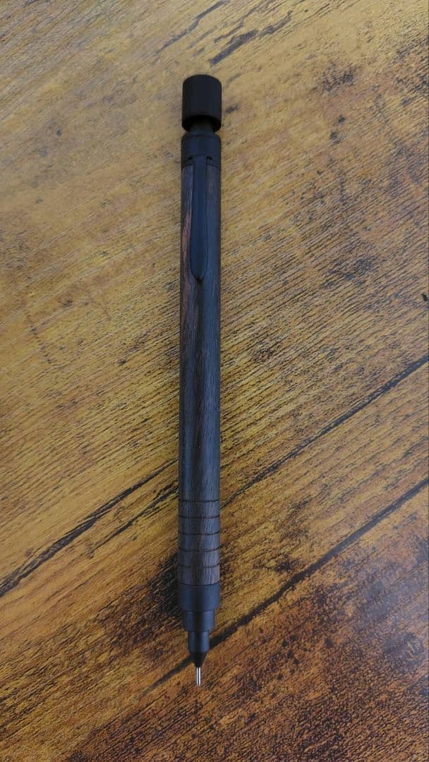 マーベラスウッド　シャープペンシル　0.5mm　ムーンエボニー