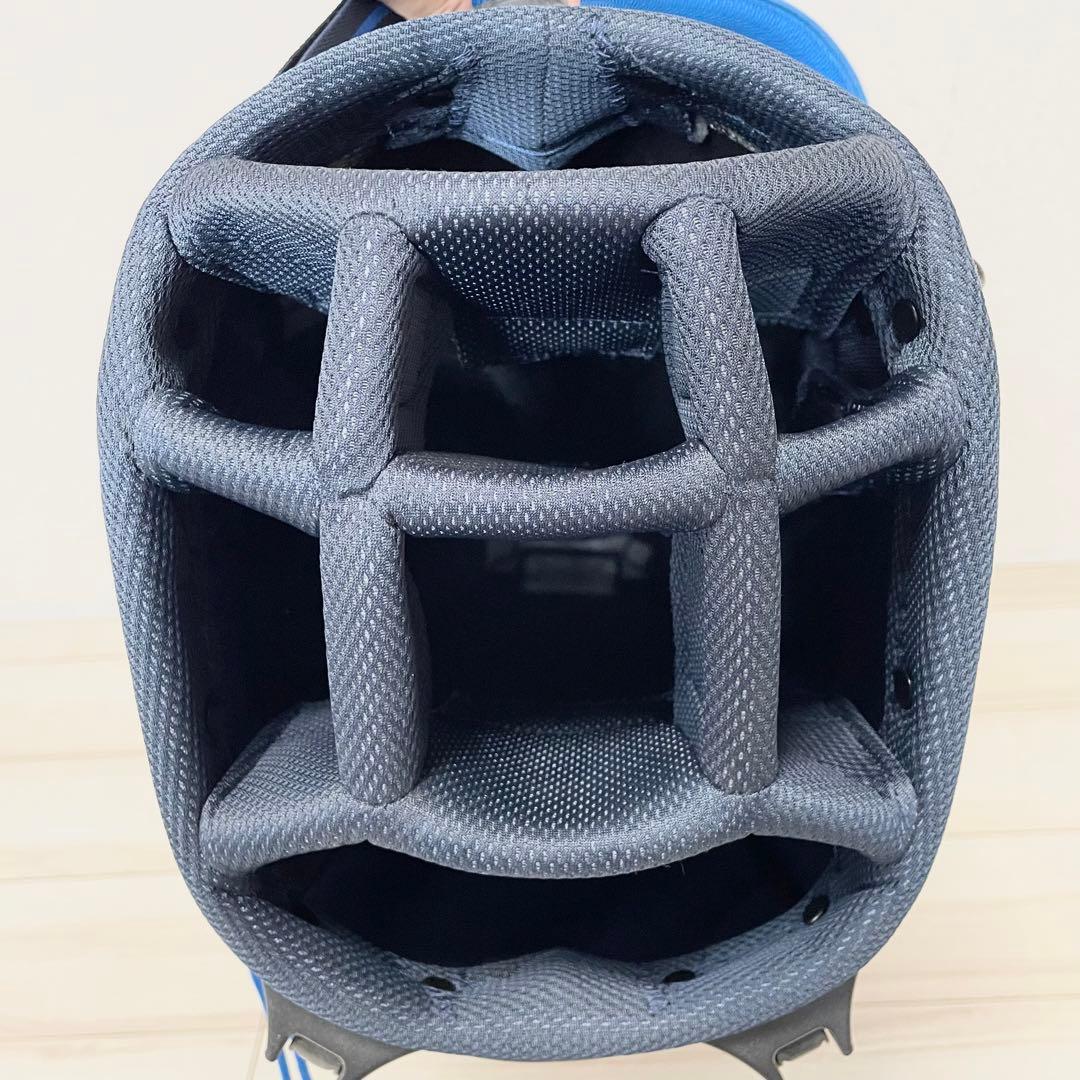 【美品】ナイキ ゴルフ スタンド　キャディバッグ BG0287 ネイビー