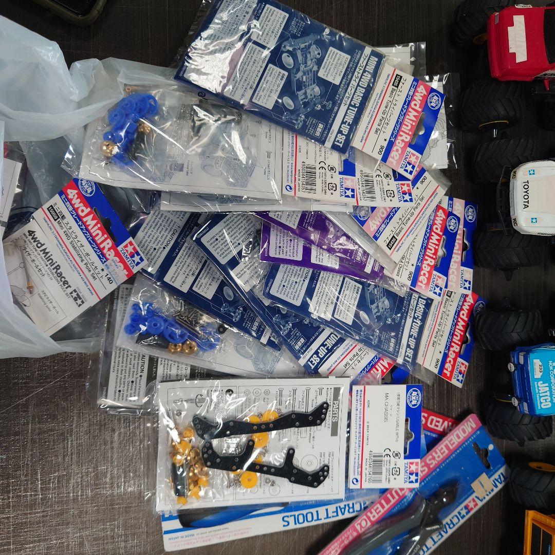 【引取りのみ】ミニ4駆・パーツ・工具　まとめてお願いします【発送しません】