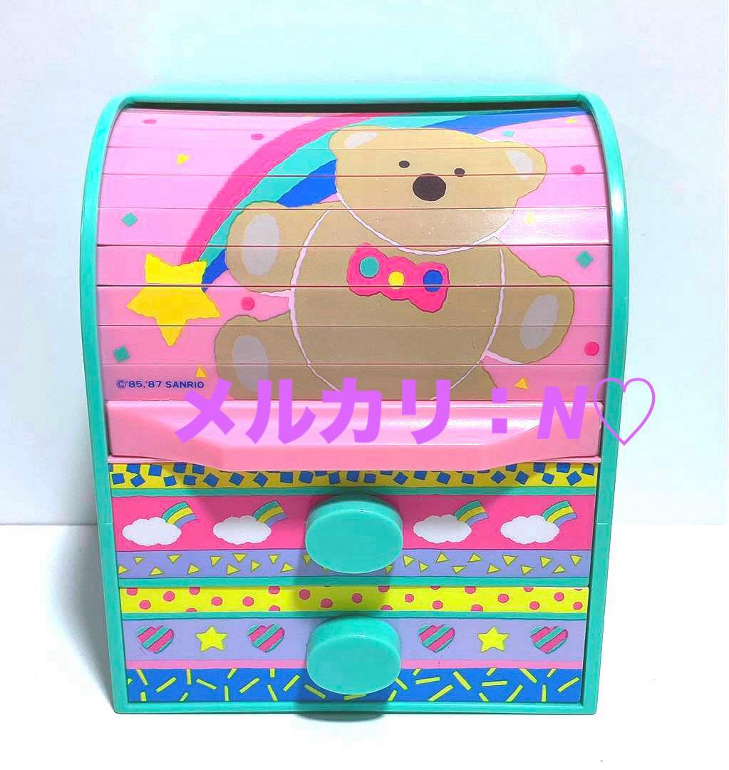 サンリオ＊トウィードルディーディー＊レトロ＊レア＊グッズ＊チェスト＊ステッカー