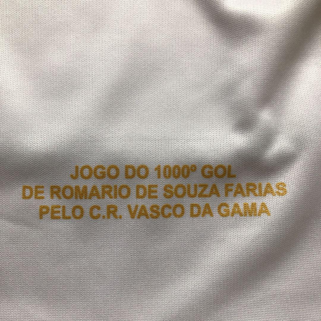 ロマーリオ1000ゴール記念ユニフォーム　バスコダガマ　ブラジル　サッカー　M