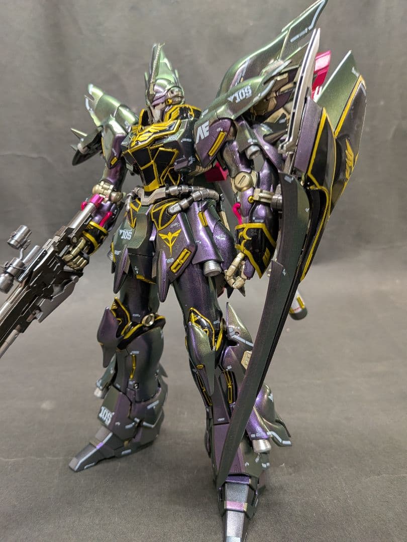 MG アンジェロ専用シナンジュ（パープルカラー）全塗装完成品