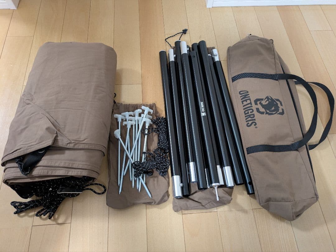 ONETIGRIS ポリコットンTC タープ