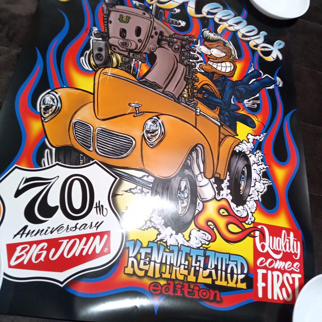 ビッグジョン 70周年記念ポスター KEN THE FLATTOPBIGJOHN