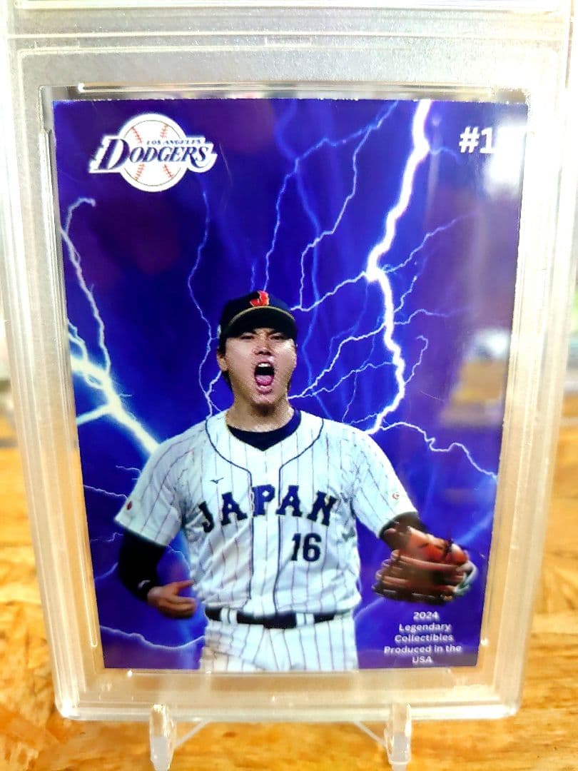大谷翔平 Cracked Ice Refractor ドジャース パラレル