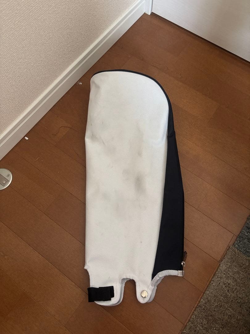 POLO ラルフローレン　キャディバッグ スタンド式　ホワイト/ネイビー/レッド