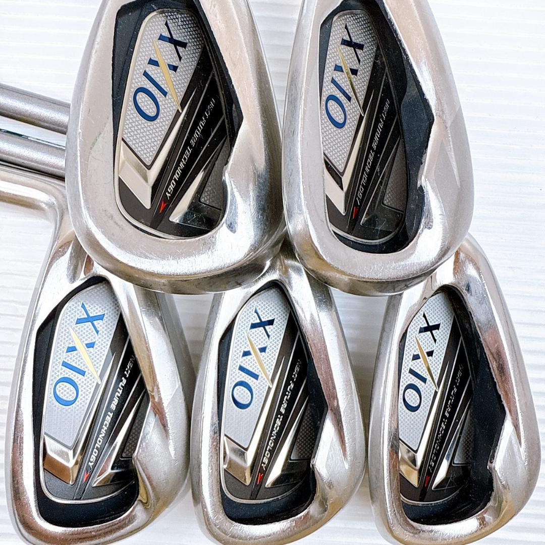 レフティ　XXIO7　アイアンセット　5本　純正カーボン（R）／ゼクシオセブン