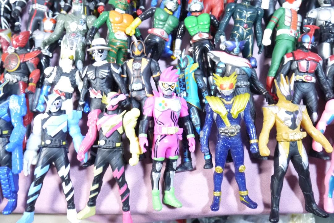 ライダーヒーローシリーズ　ビッグサイズソフビフィギュア　111体セット