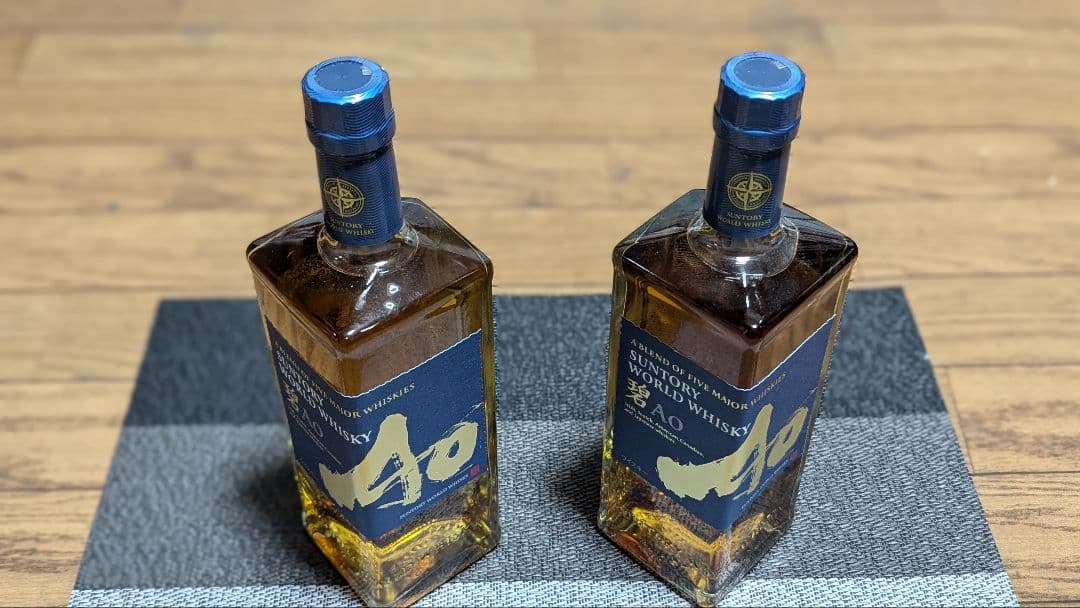 SUNTORY AO ウイスキー 700ml 2本セット　新品未開封