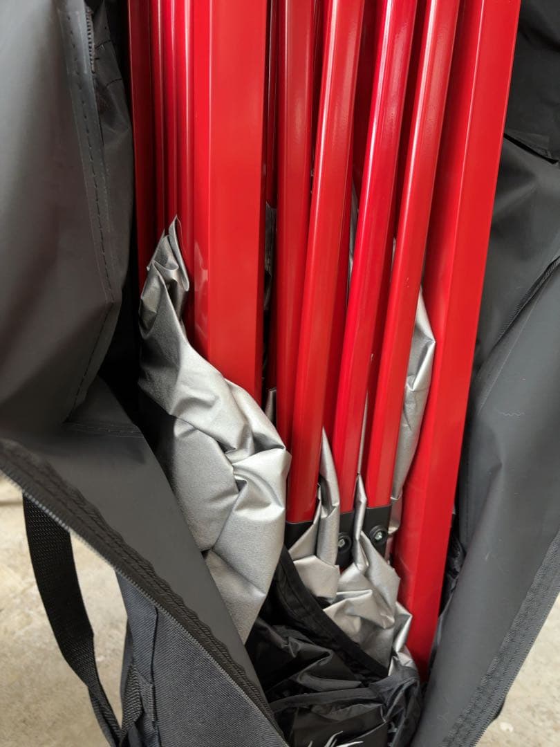 Chorus 　フィールドア　タープテント　ブラック　2.5×2.5m