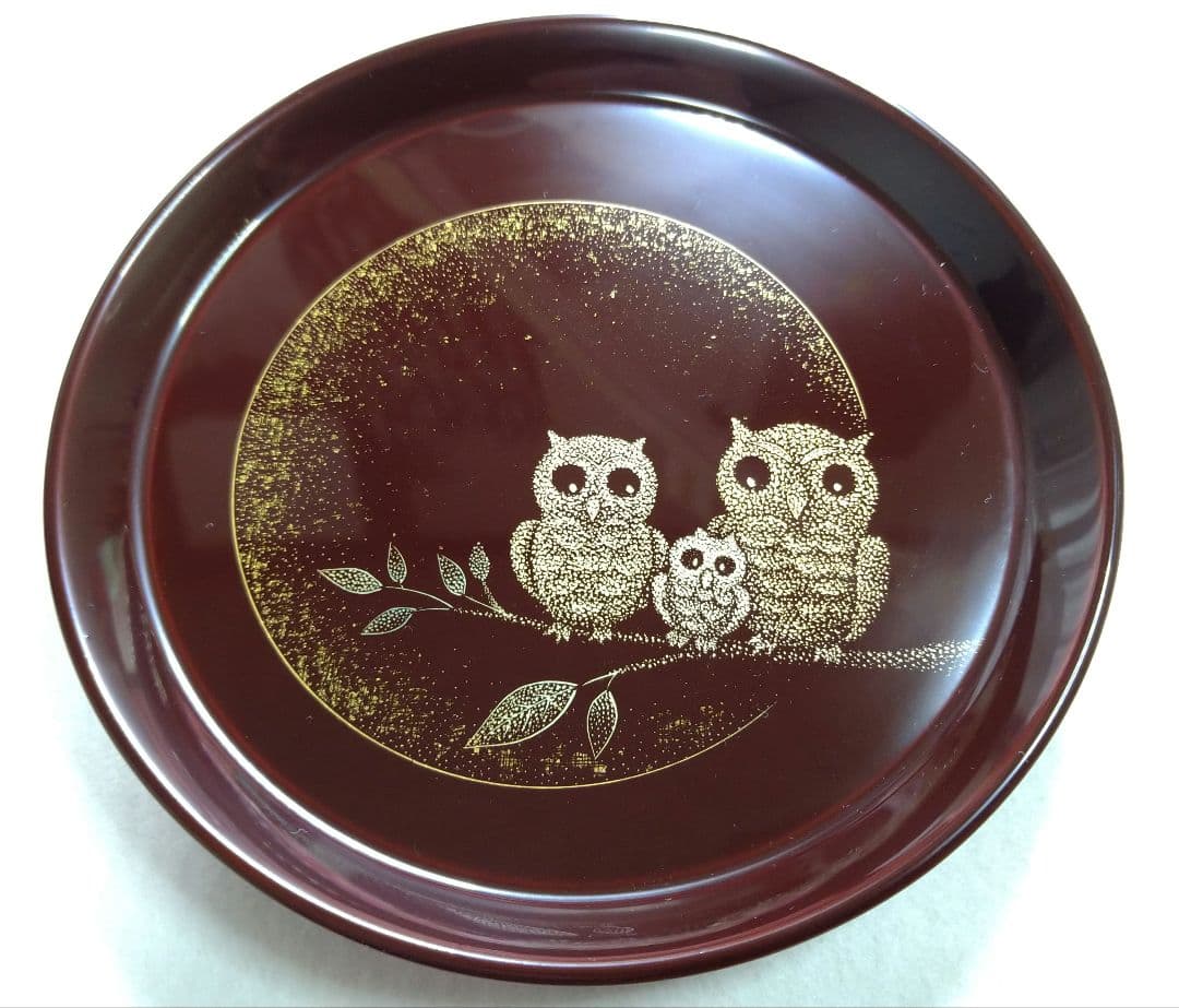 輪島塗沈金「多用皿6枚組」