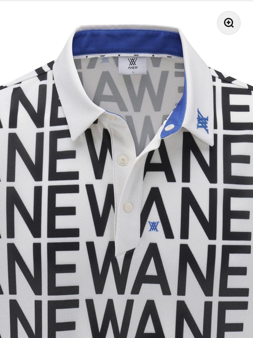 【早い者勝ち】25SS ANEW LOGO PATTERN SHIRT サイズL