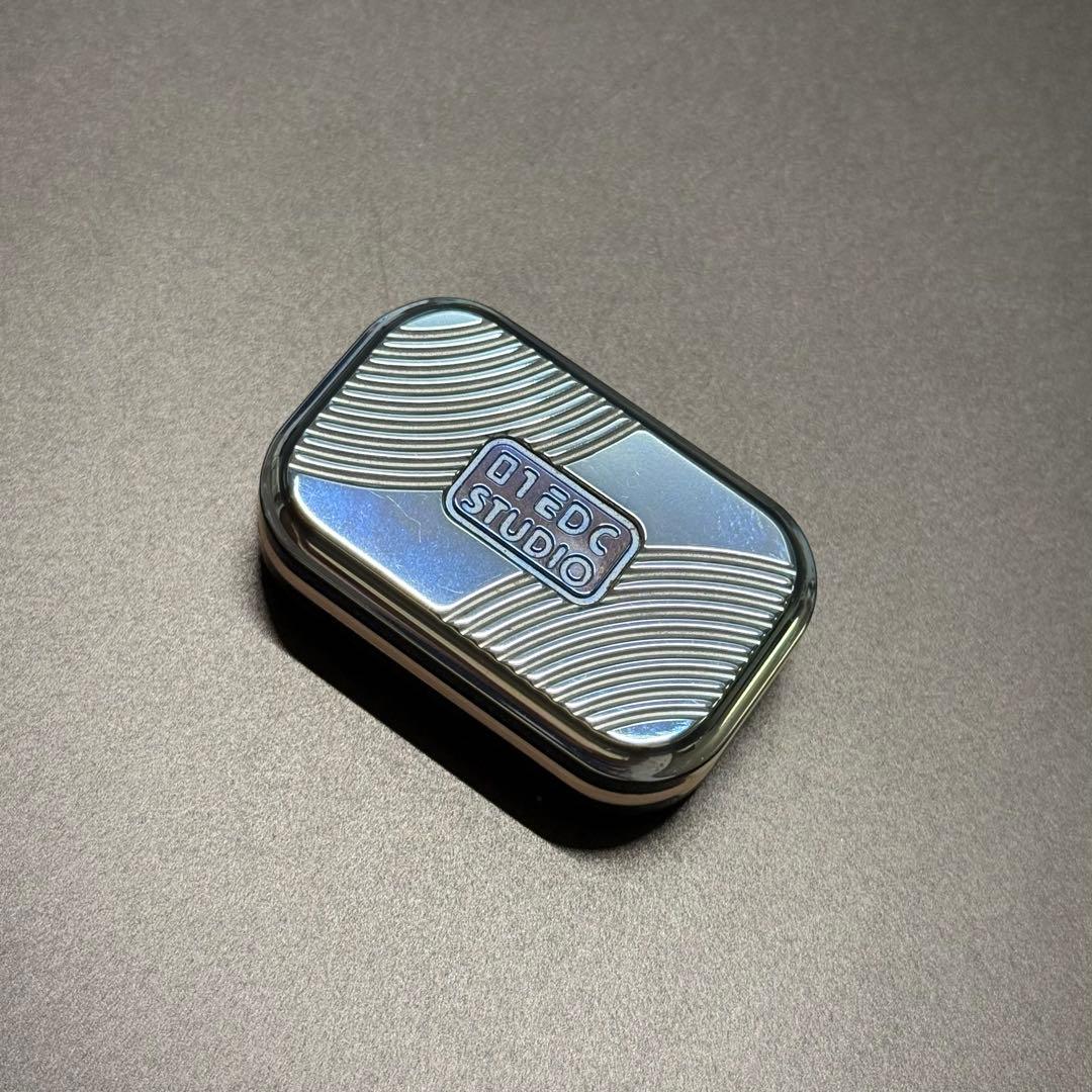 「正規品」01EDC MINI Burger ジルコニウム製　フィジェットトイ