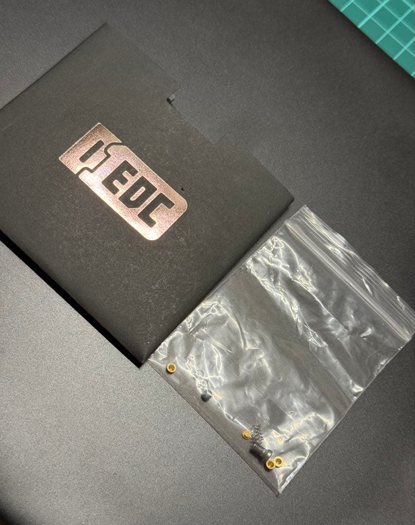 「正規品」01EDC MINI Burger ジルコニウム製　フィジェットトイ