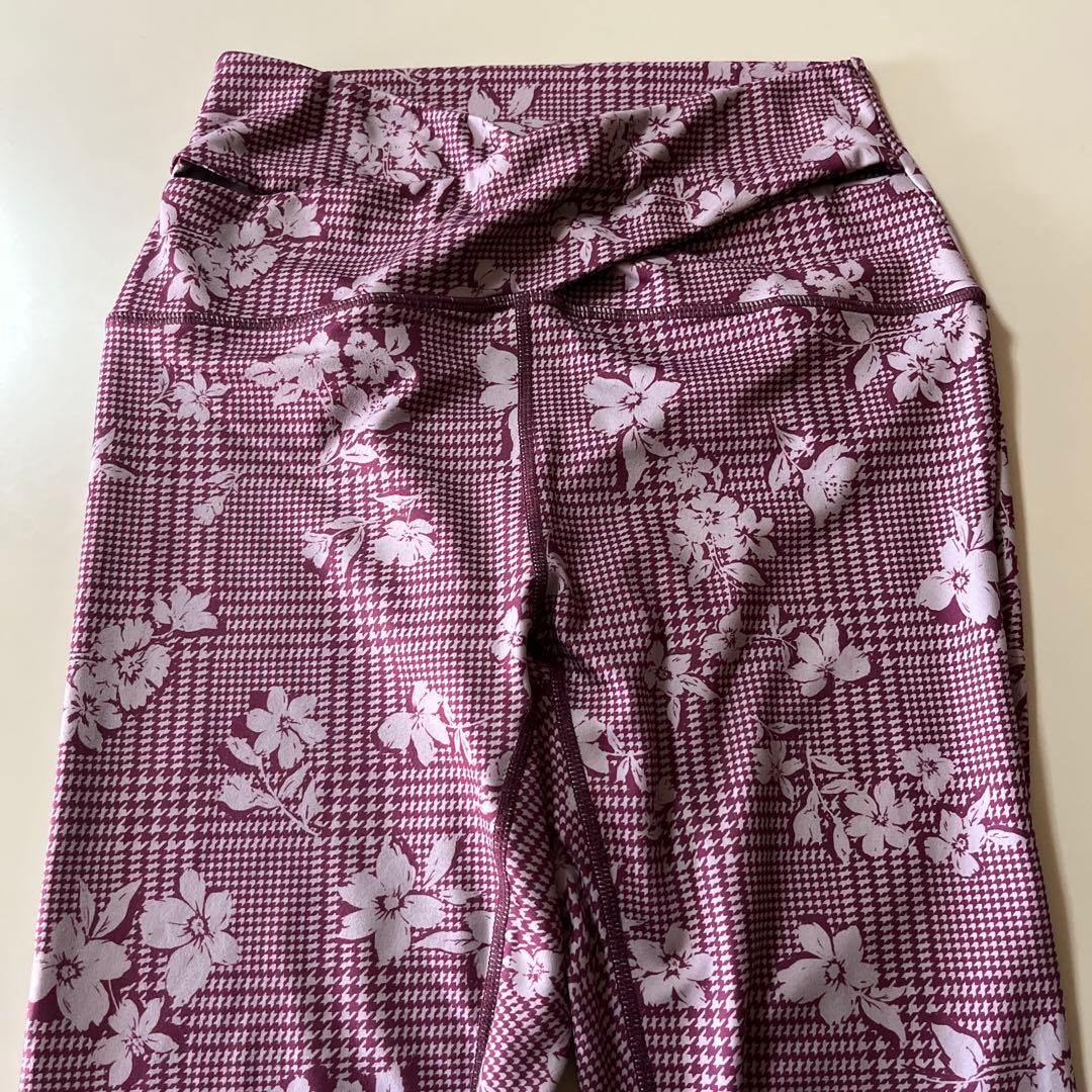 スカーラ　チェックブラトップ＆レギンス　ベリーM