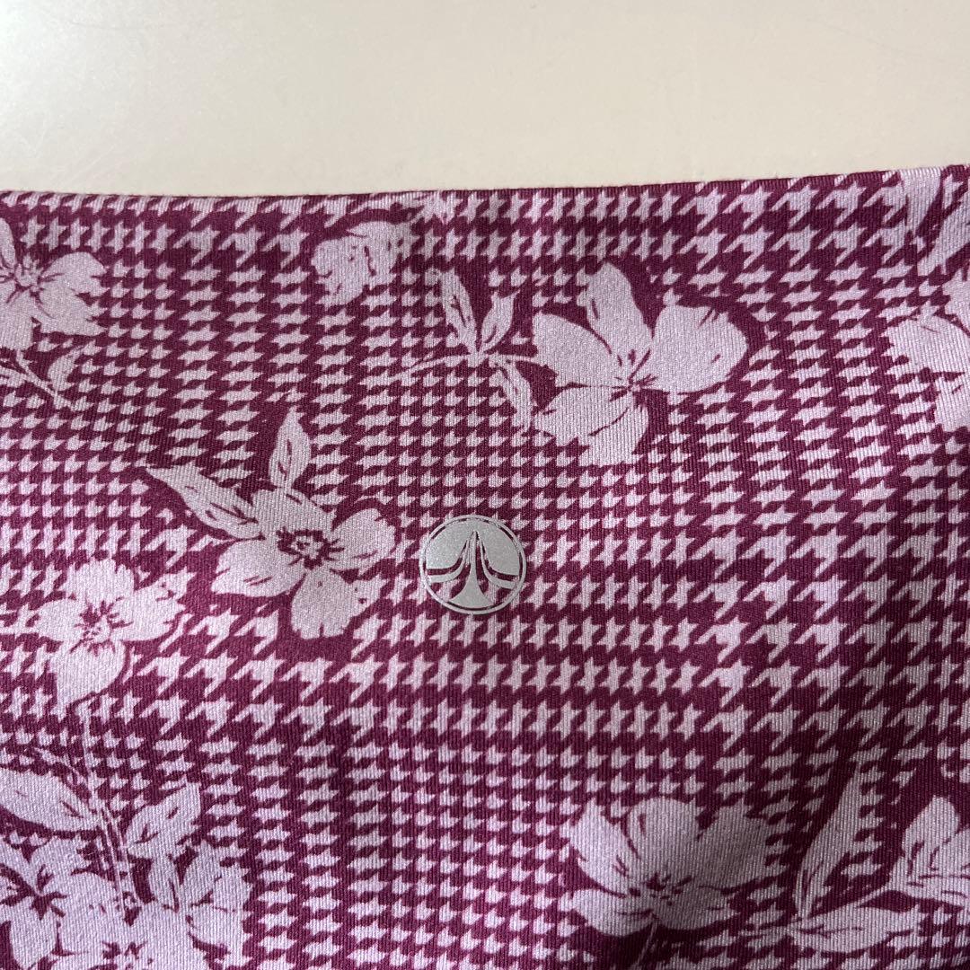 スカーラ　チェックブラトップ＆レギンス　ベリーM