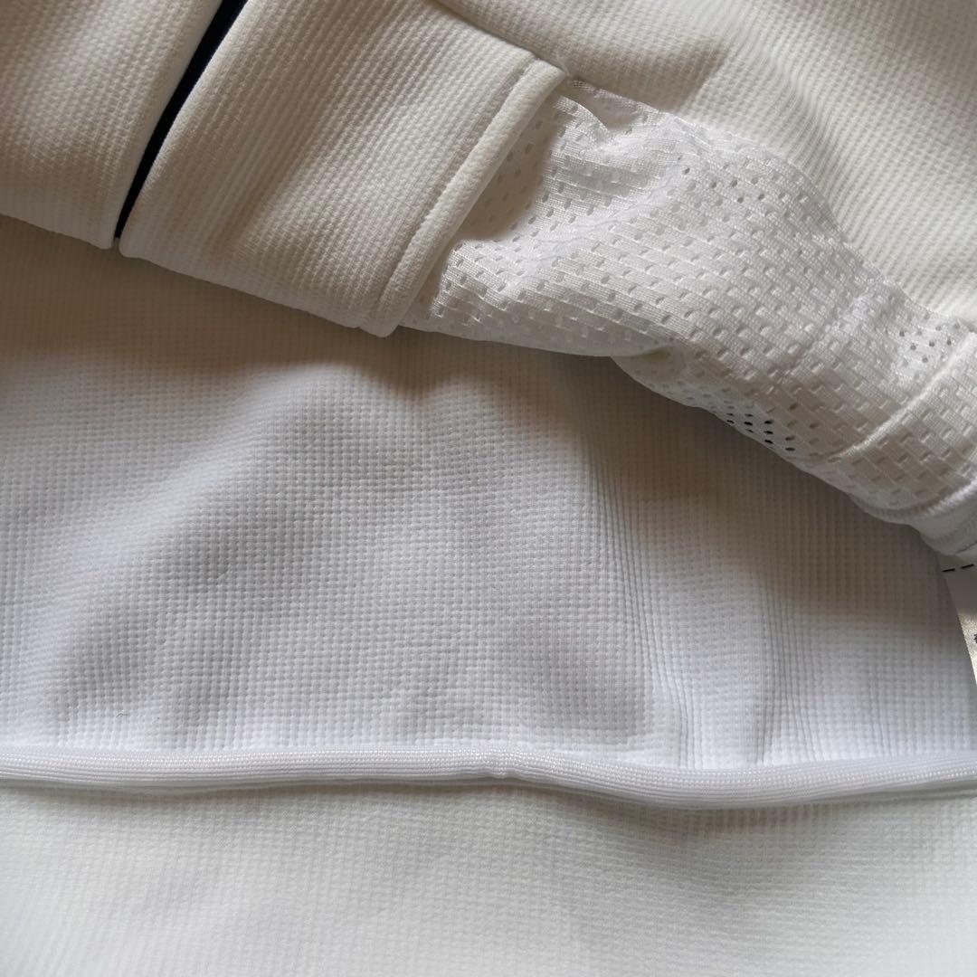 adidas セットアップ メンズ L パーカー パンツ ジャージ 上下 白美品