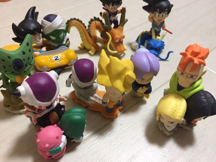 ドラゴンボールフィギュア セット 悟空 ピッコロ セル フリーザ  トランクス