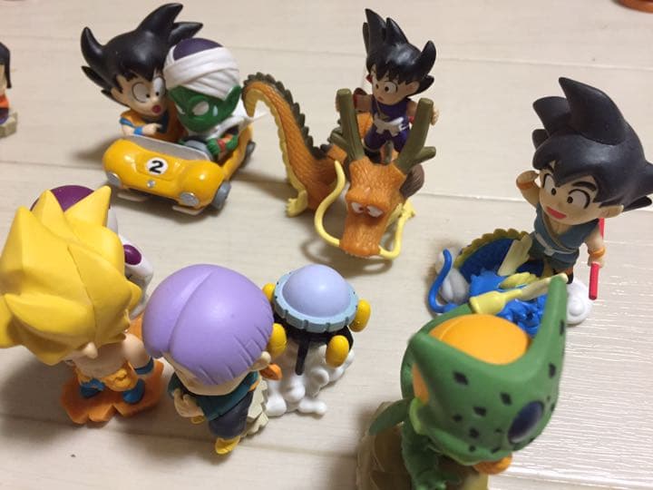 ドラゴンボールフィギュア セット 悟空 ピッコロ セル フリーザ  トランクス
