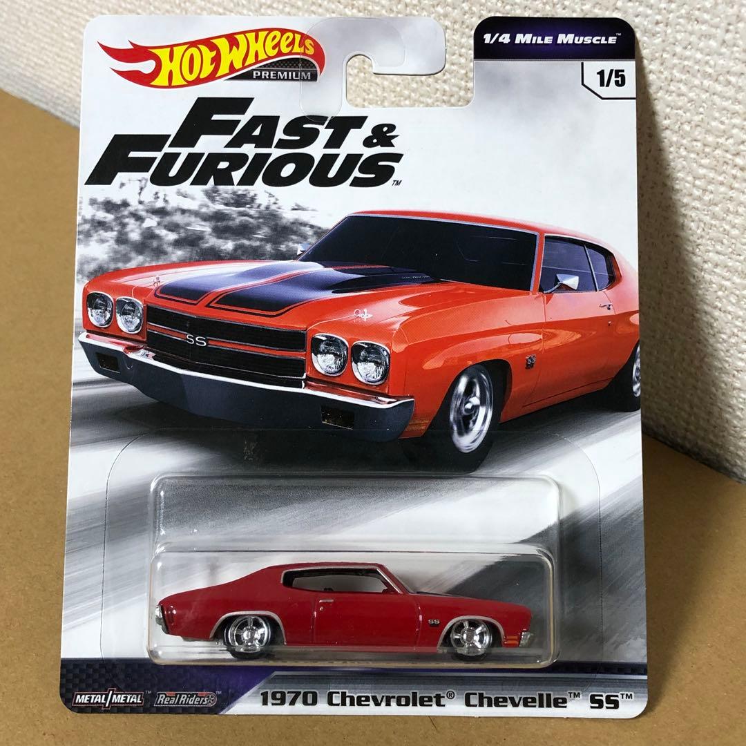 5台セット　ホットウィール　ワイルドスピード　1/4 MILE MUSCLE
