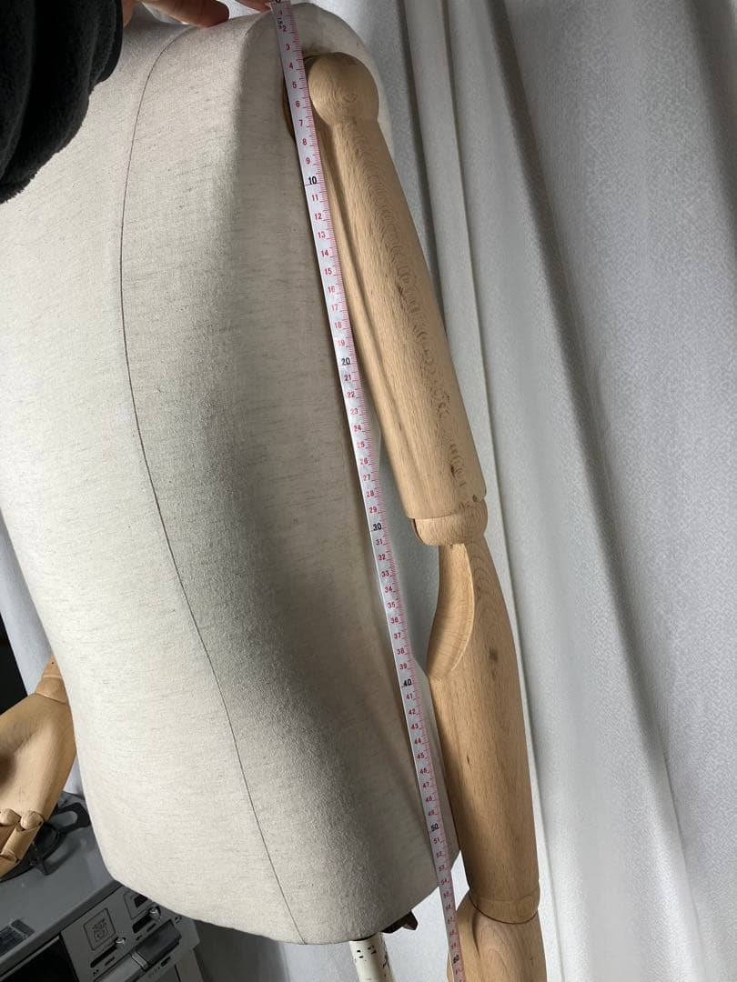 希少　東京キイヤ メンズトルソー マネキン 木製可動アーム付