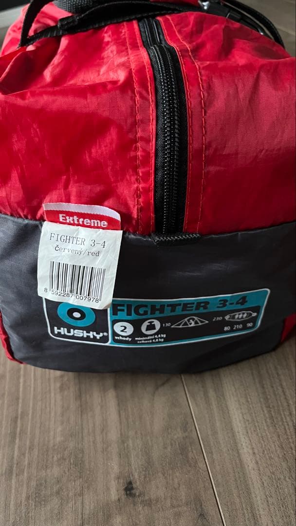 【格安】HUSKY(ハスキー)Fighter(ファイター)ドームテント３-4人用