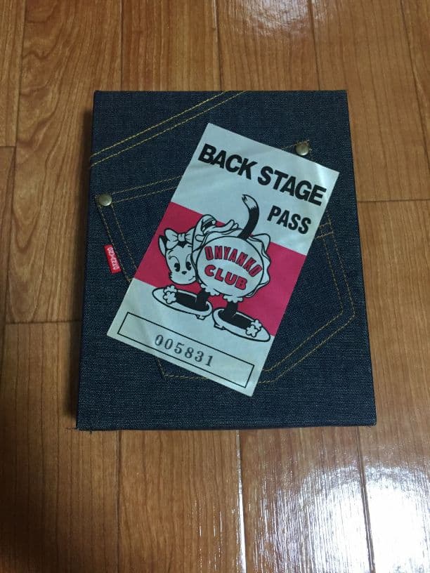 おニャン子クラブ　限定品　BACK STAGE PASS