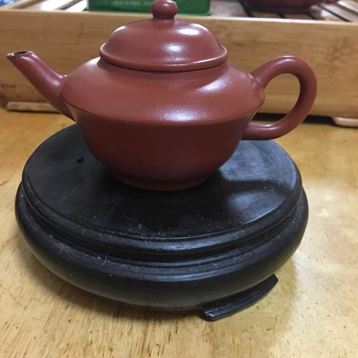 朱泥急須 唐物 孟臣製 唐詩 清時代