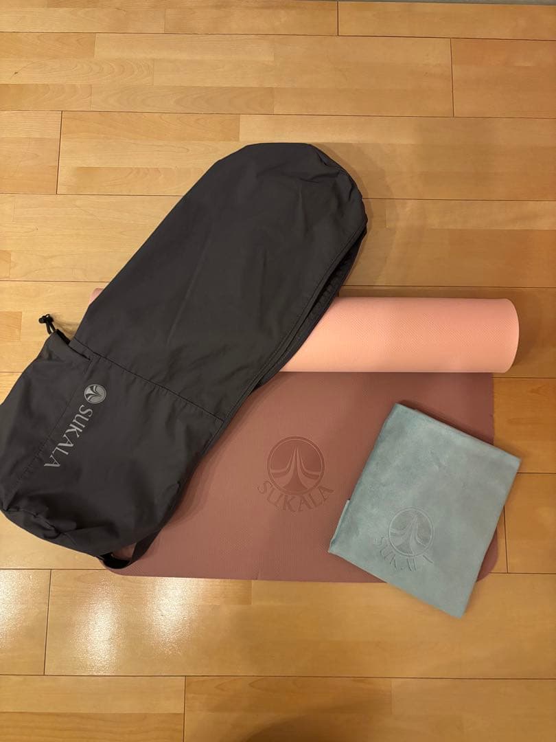 ☆今夜1000円オフ！☆ LAVA ヨガマットセット　ピンク　SUKALA