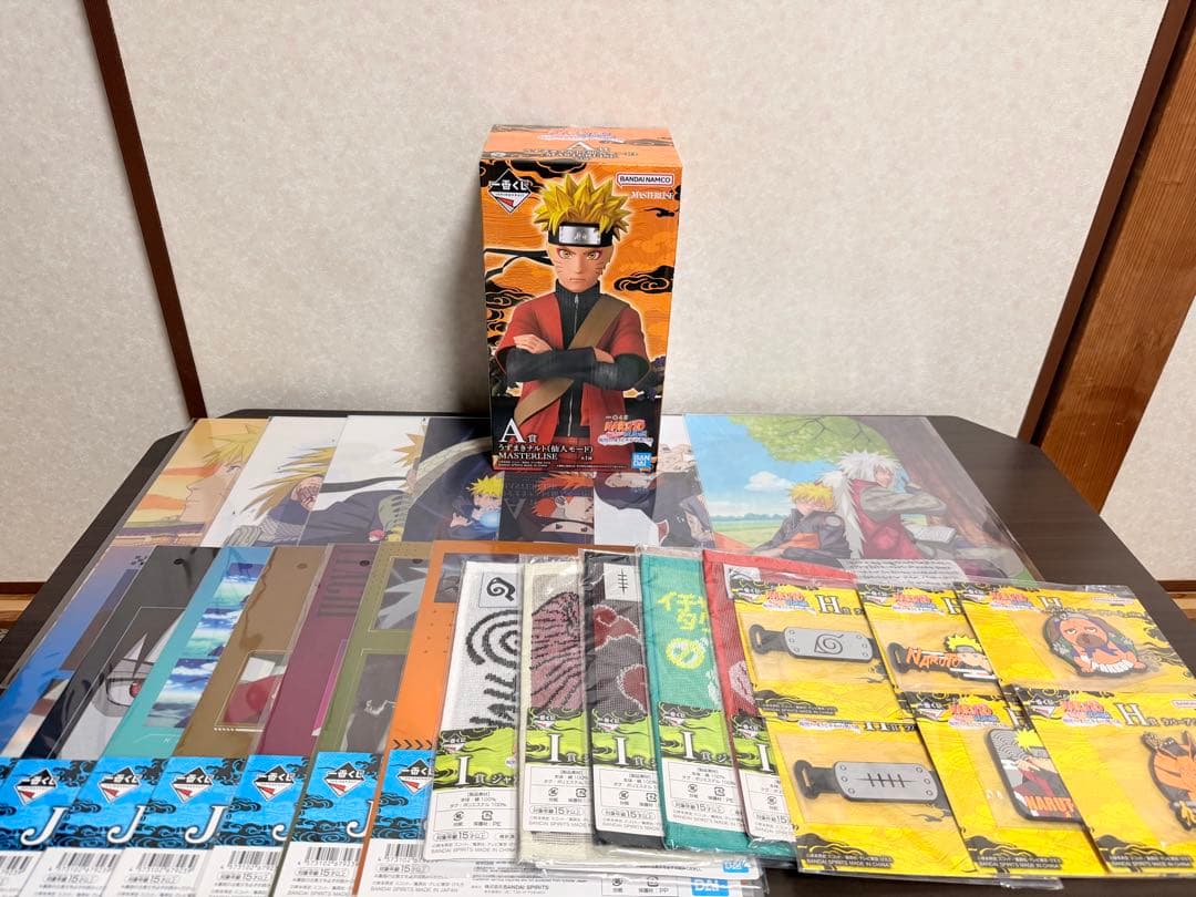 NARUTO一番くじA賞 下位賞コンプリート