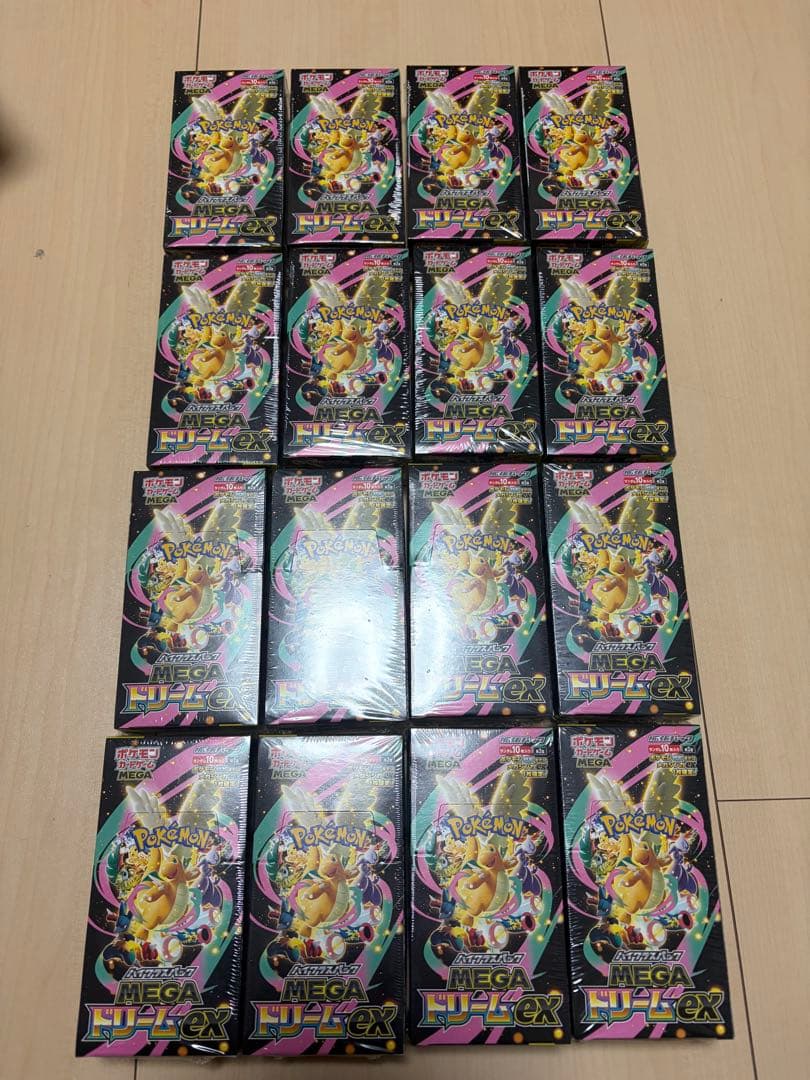 【シュリンク付き】MEGAドリームEX 16BOX