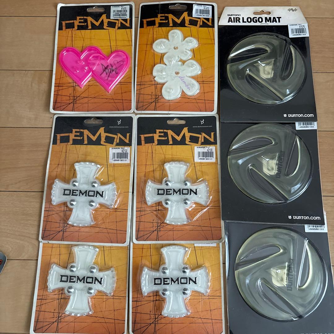 Demon クロスパッド 2個セット + Burton エアロゴマット