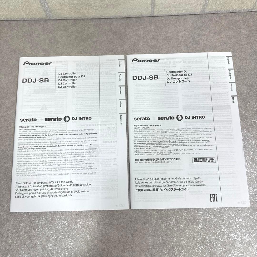 Pioneer パイオニア DDJ-SB serato DJコントローラー