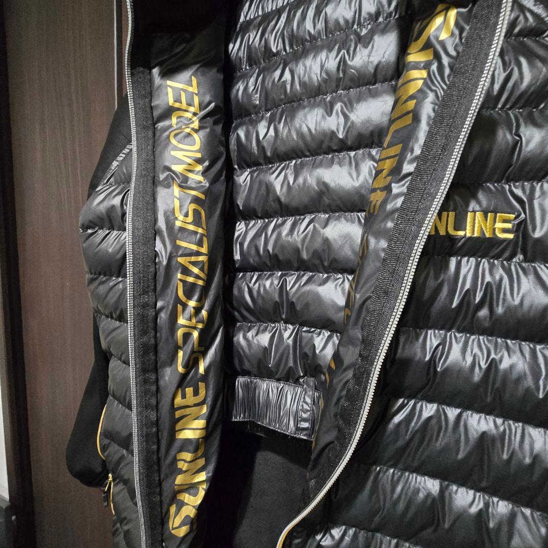 サンライン サーモライトインナースーツ SUW-01501 ブラック 5L