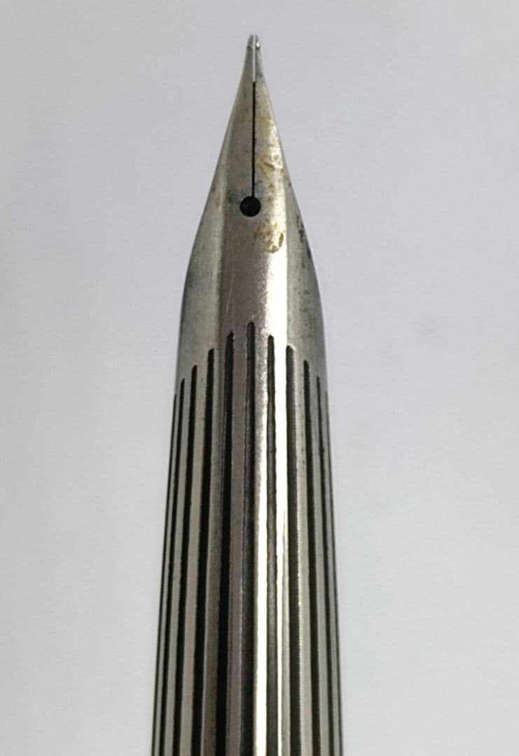 パイロット ミュー 万年筆 PILOT μ ストライプ 蝕刻 ショート軸 廃番