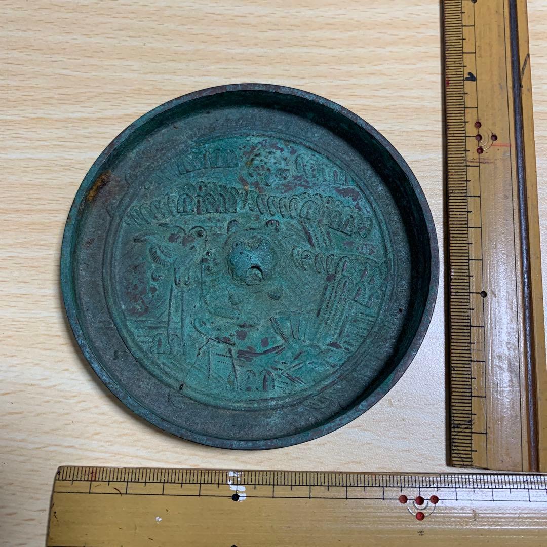 古代の鏡　　白銅鏡　　飛鳥時代