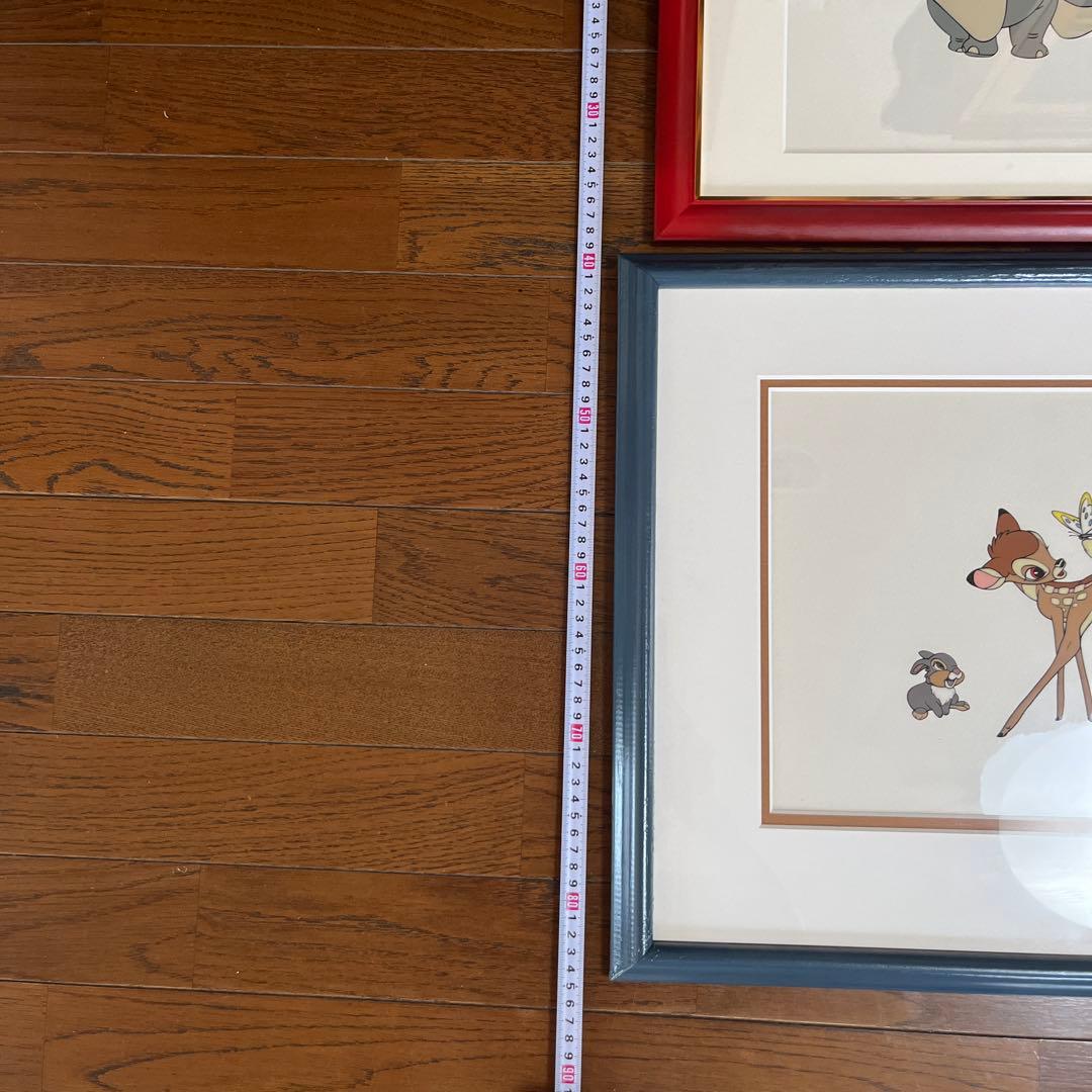 ディズニー　セル画　ダンボ＆バンビ