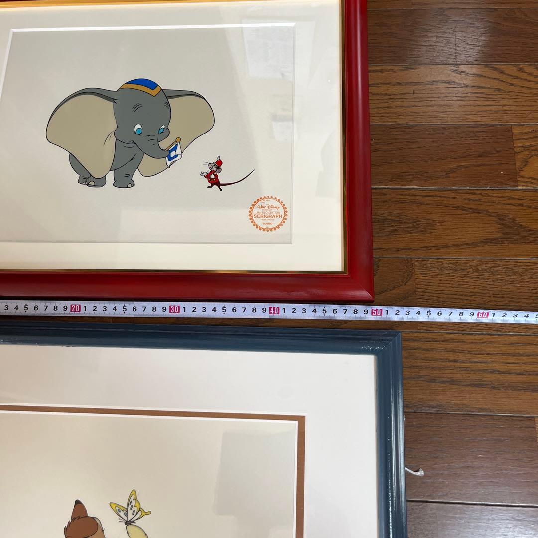 ディズニー　セル画　ダンボ＆バンビ