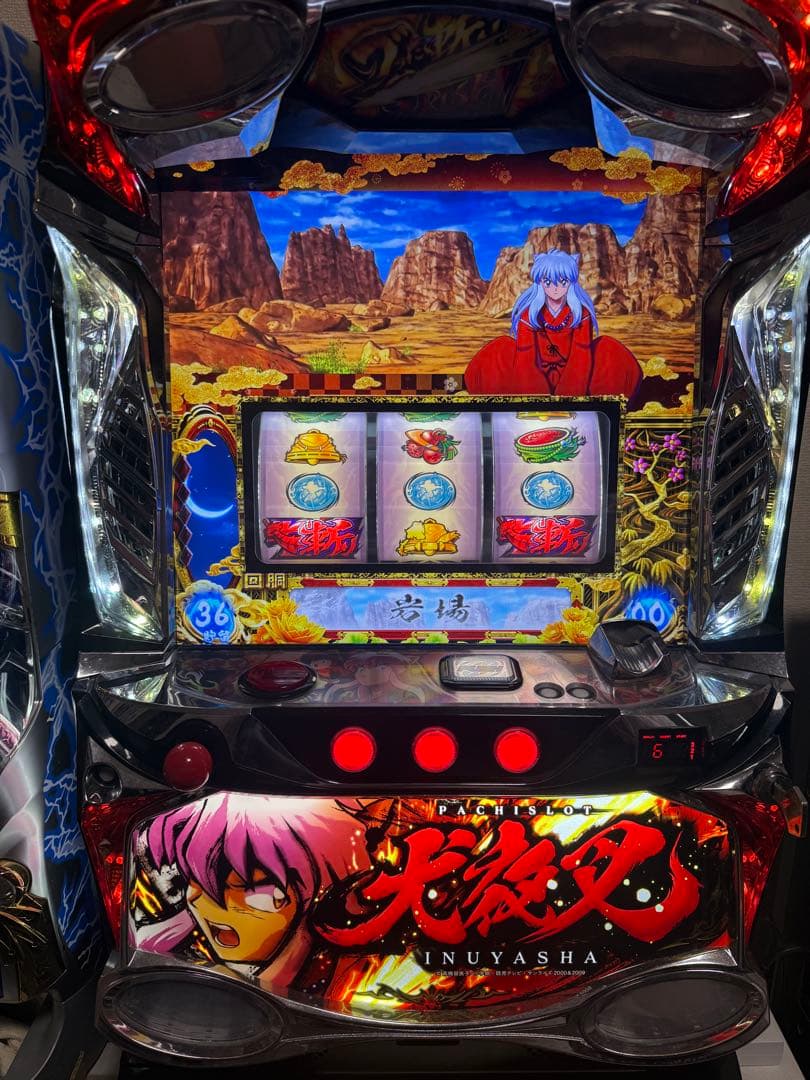パチスロ 犬夜叉 初代実機