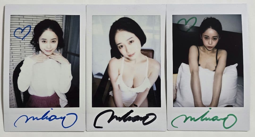 サイン入り チェキセット