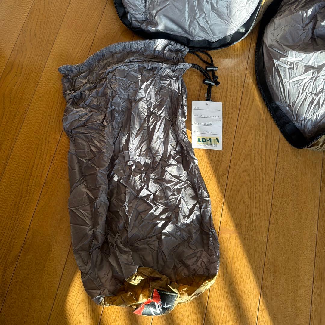 WILD-1別注 ナンガ　 750 ダウンシュラフ