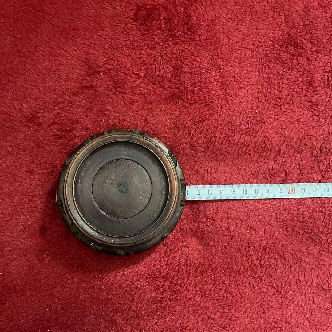 中国琺瑯花図紋瓶 （銅）