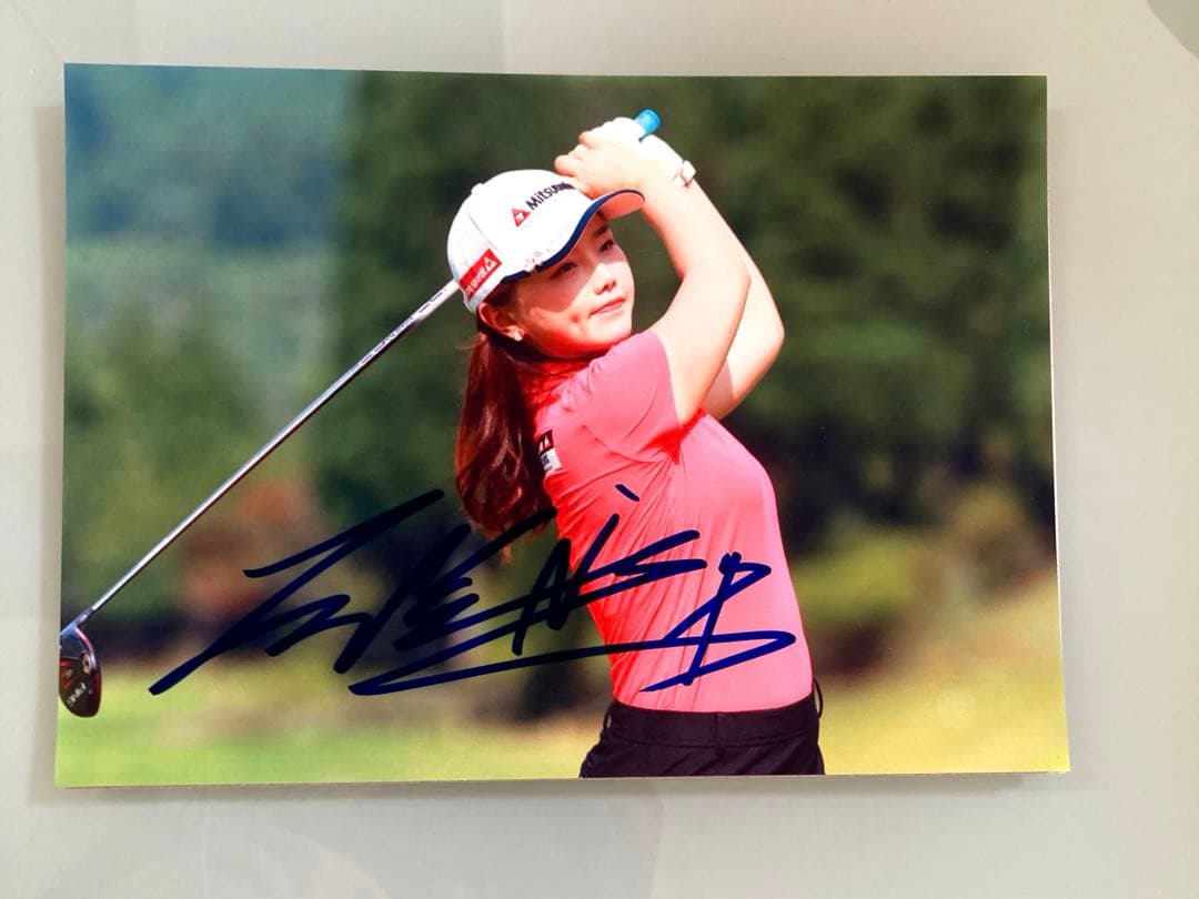 セキユウティン直筆サイン入り2Lサイズ写真…