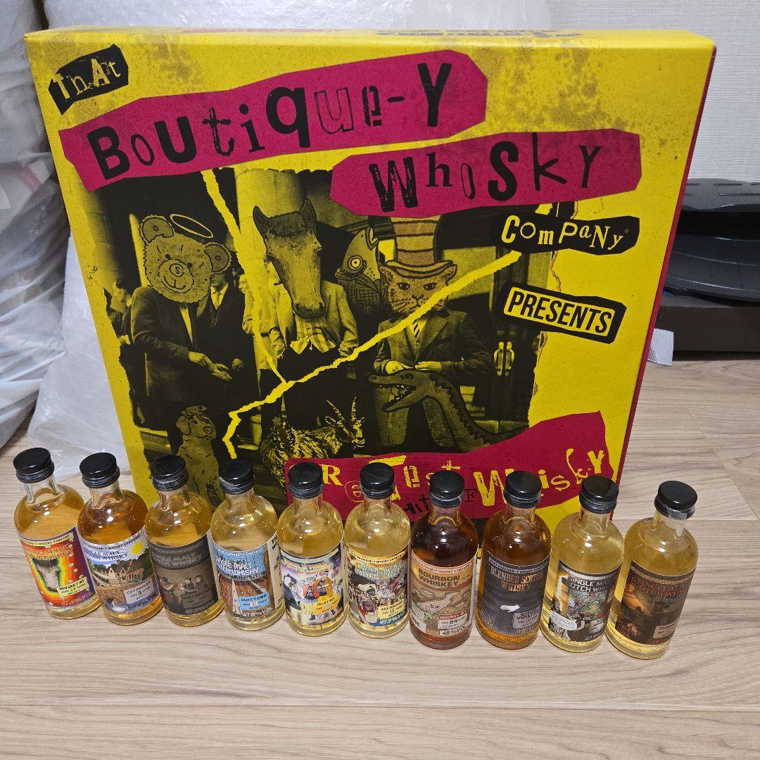 ブティックウイスキー　ミニボトル　10本　セット　バーボン