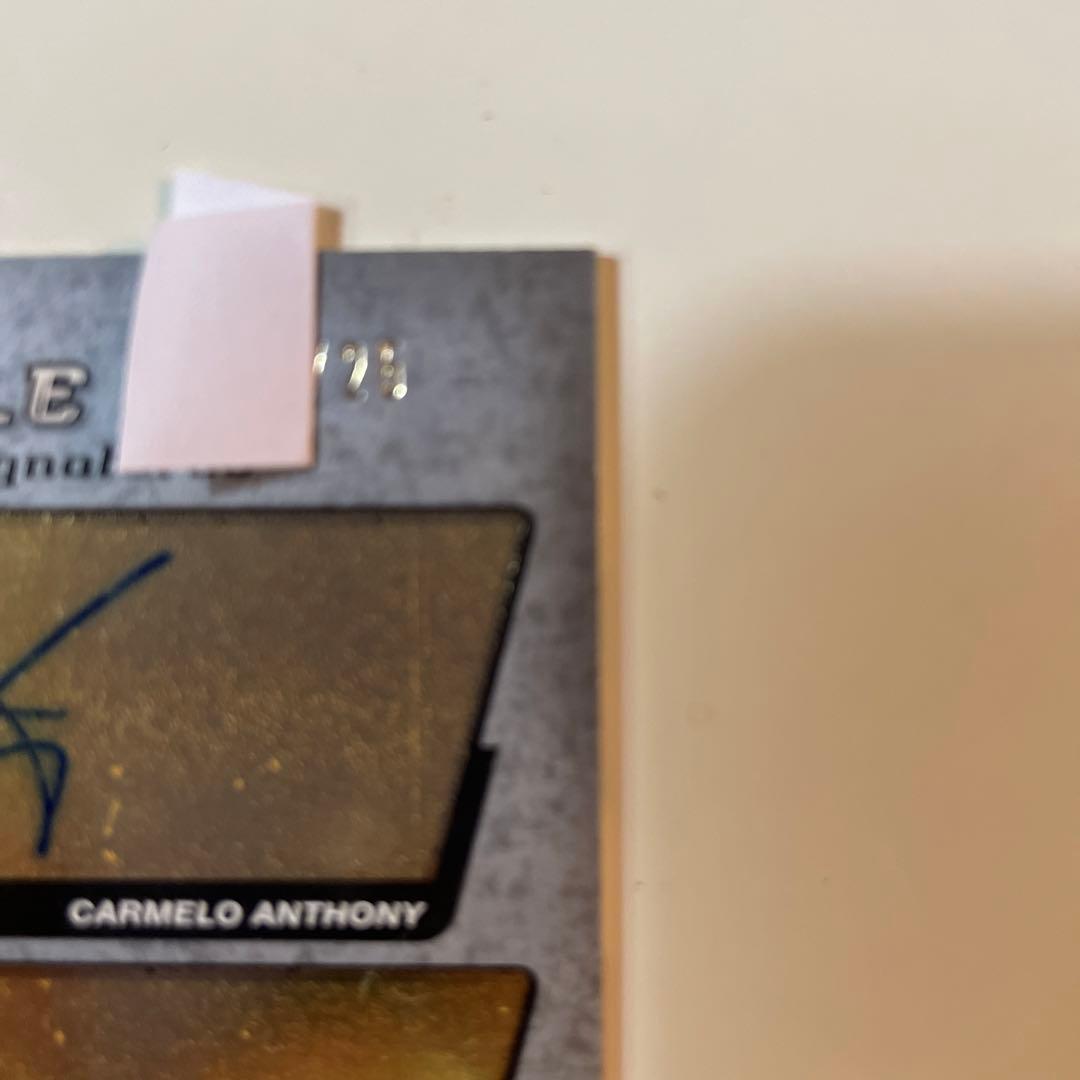 Tracy Mcgrady&Carmelo Anthony ダブルサインカード