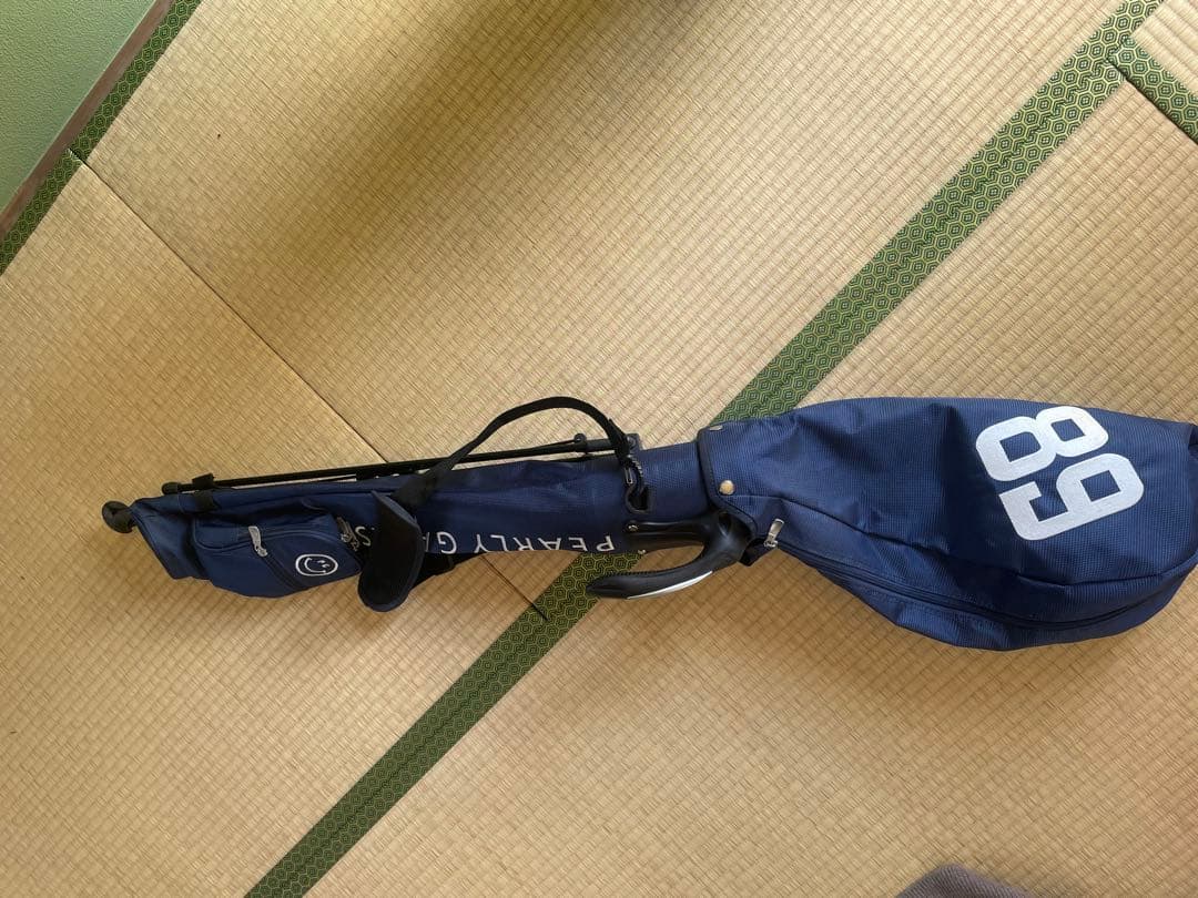 Kazu　PEARLY GATES キャディバッグ ネイビー 68番